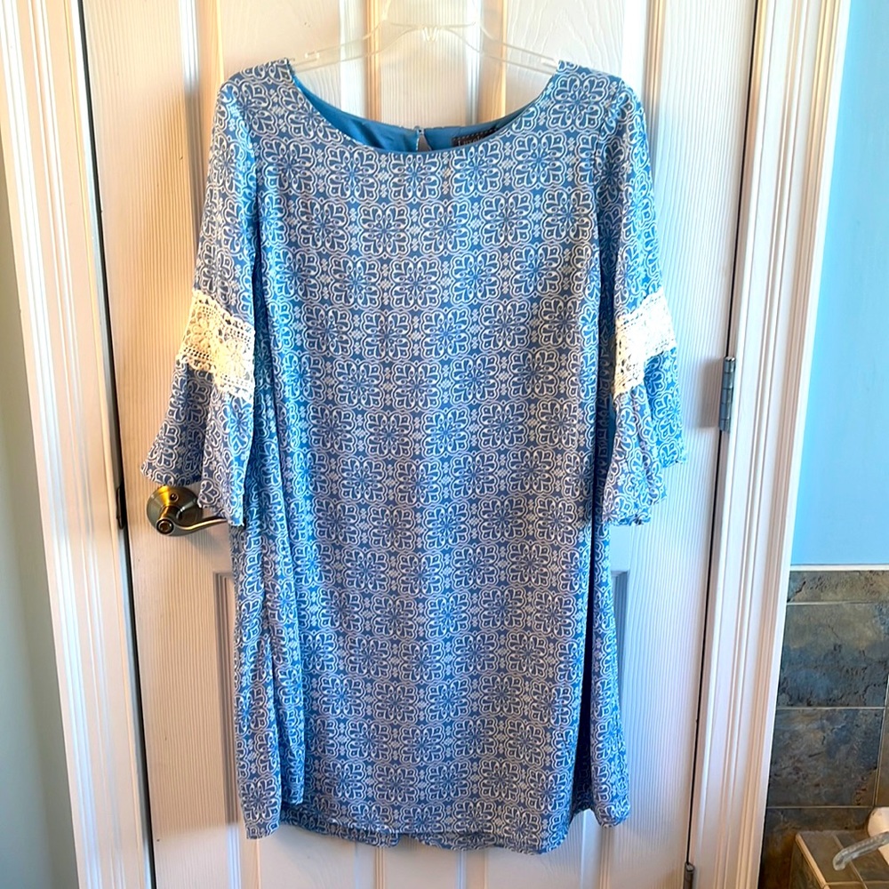 Luxology dress, 18W with bell sleeve